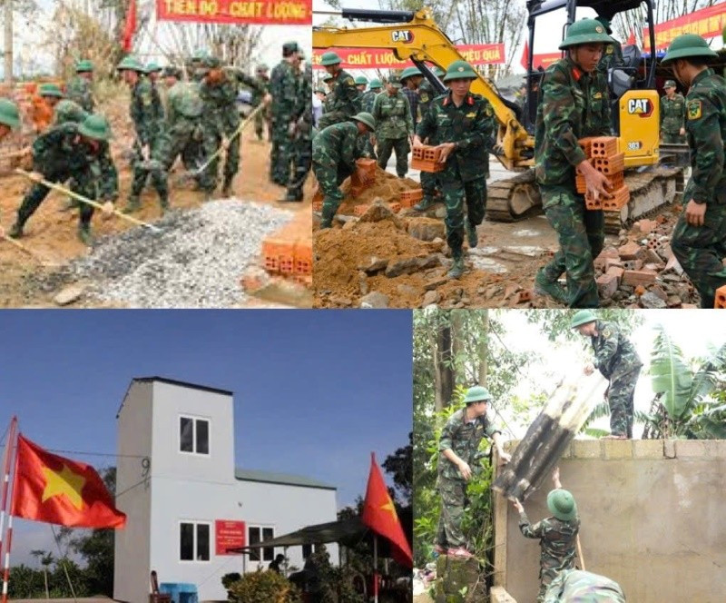 “光忠战役”迅速为中部灾民重修建住房。