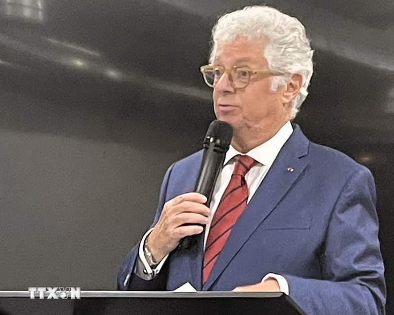 前法国驻越南大使安托万·普伊耶特。（图片来源：越通社）