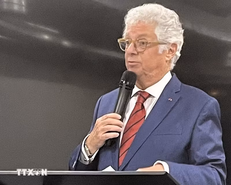 前法国驻越南大使安托万·普伊耶特。（图片来源：越通社）