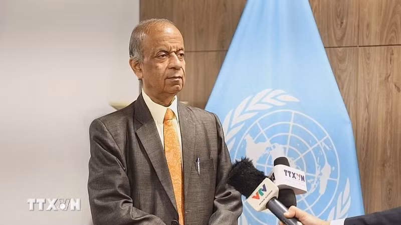 联合国副秘书长阿图尔·哈雷。（图片来源：越通社）