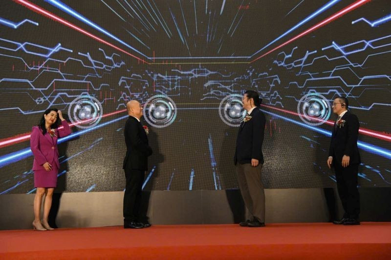 越南知名工业展览会开幕式。