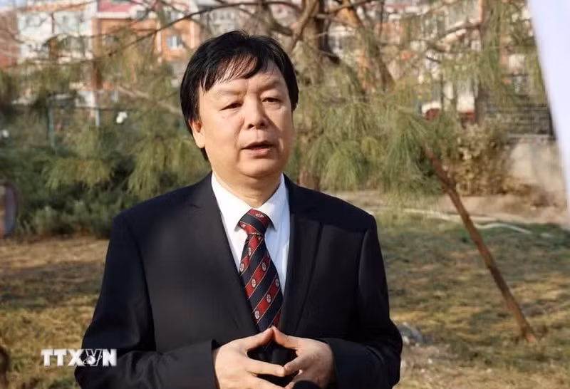 北京外国语大学东南亚研究中心主任米良教授。（图片来源：越通社）
