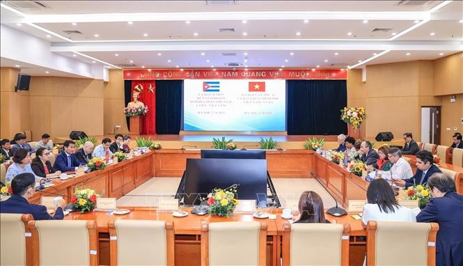 会议场景。（图片来源：越通社）