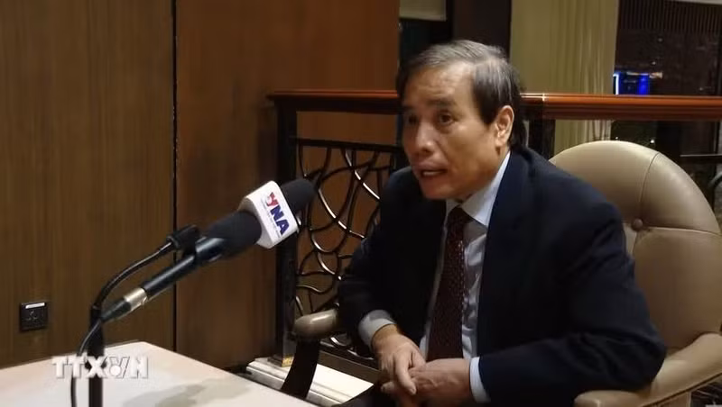 新加坡李光耀公共政策学院武明姜教授。（图片来源：越通社）