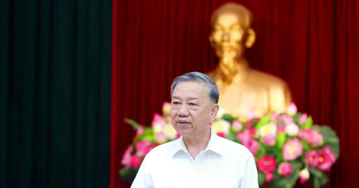 越共中央总书记苏林。