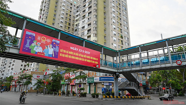 热闹非凡越南换届选举日（组图） ảnh 1