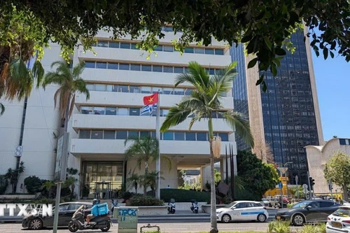 越南驻以色列大使馆。（图片来源：越通社）