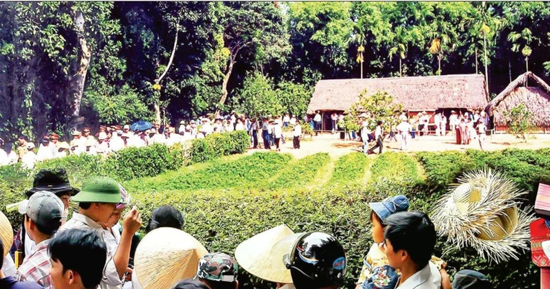 踏步在春色之中