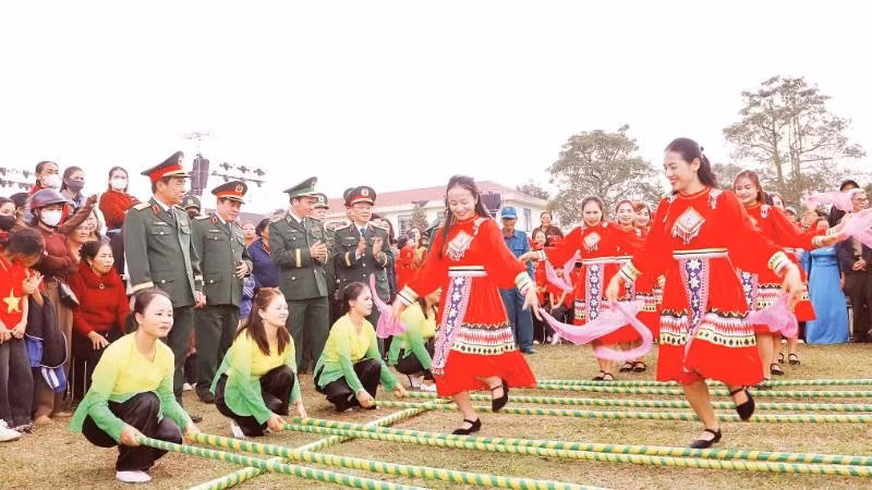 节庆日的欢乐时刻。（图片来源：玉林）