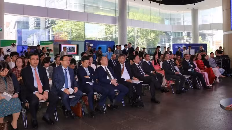 悉尼科技大学TechFest展示澳越合作成果，吸引了两国企业代表参与。（图片由越南-澳大利亚知识分子与专家协会提供）