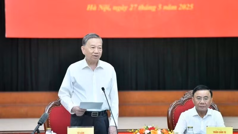 越共中央总书记苏林代表中央政治局2026年1月30日签发了第05-QĐNS/TW号决定。