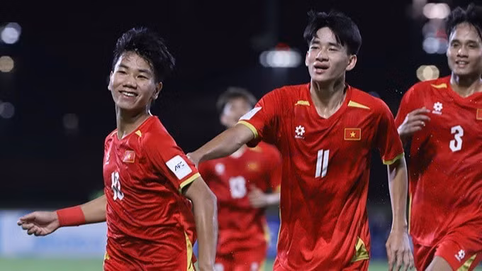 越南U17队历史上首次晋级U17世界杯。（图片来源：越南足球联合会）