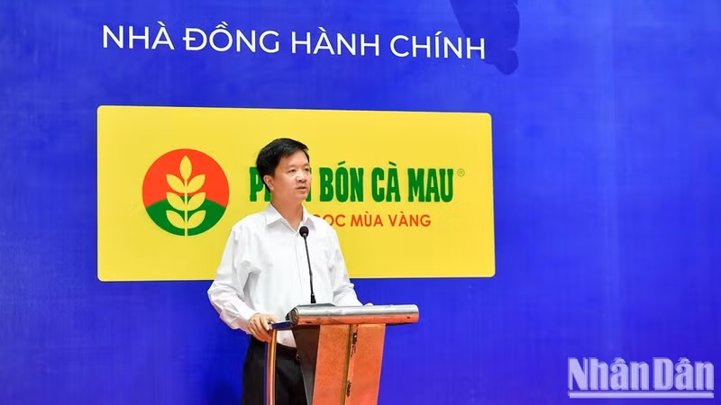 人民报社文化社会部主任、赛事组委会主任谢光勇在闭幕式上致辞。
