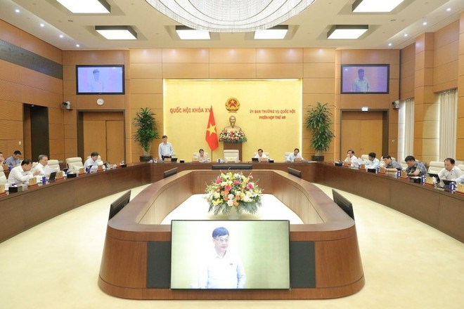 会议场景。(图片来源:越通社) hn.jpg