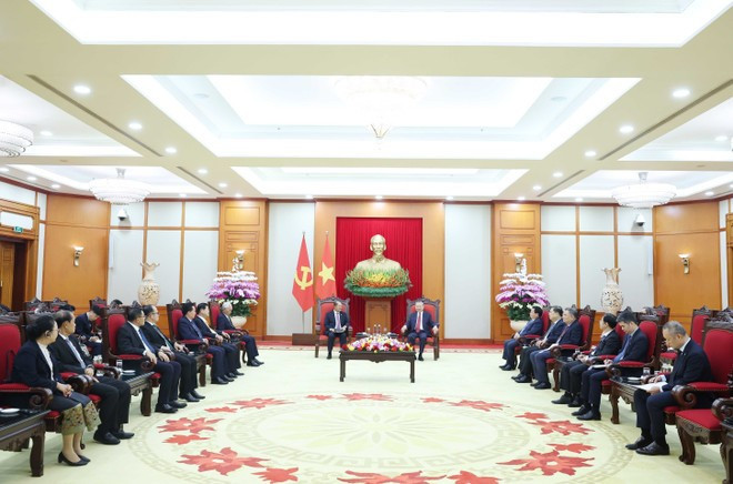 会见场景。(图片来源:越通社) tbt.jpg
