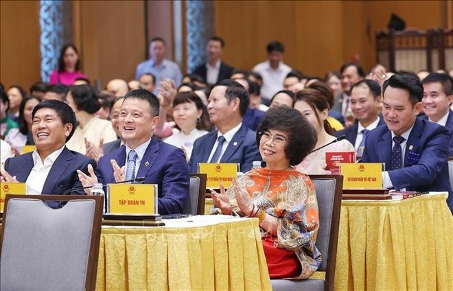 参会企业代表。(图片来源:越通社) dn.jpg