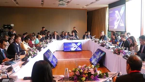 会议全景。（图片来源：越通社）