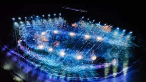 吉婆岛中心海湾以世界级艺术盛宴而焕发光彩。（太阳集团供图）