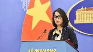 越南外交部发言人范秋姮。