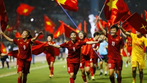 越南国家女子足球队连续第四届蝉联东运会女足金牌【图表新闻】