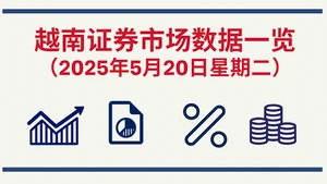 5月20日越南证券市场数据一览 【图表新闻】