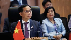 越南政府副总理、外交部长裴青山。（图片来源：越通社）