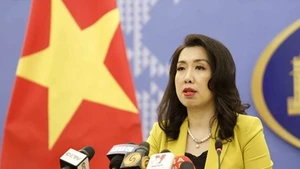 越南外交部副部长黎氏秋姮。