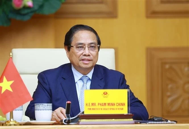 越南政府总理范明正出席气候行动峰会