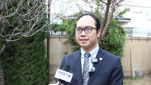 旅居日本越南人联合会主席阮鸿山。