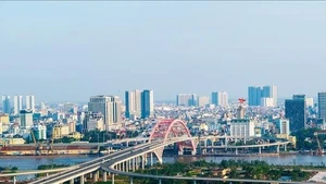 海防市一角。（图片来源：越通社）