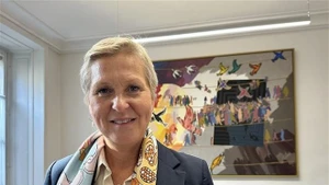 法越友好议员小组主席安妮·勒·赫南夫。（图片来源：越通社）