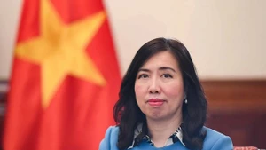越南外交部副部长黎氏秋姮。