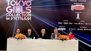 2026年东京女孩时尚展越南秀发布会在胡志明市举行。