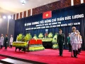 越南原国家主席陈德良吊唁仪式在国家殡仪馆举行【视频】