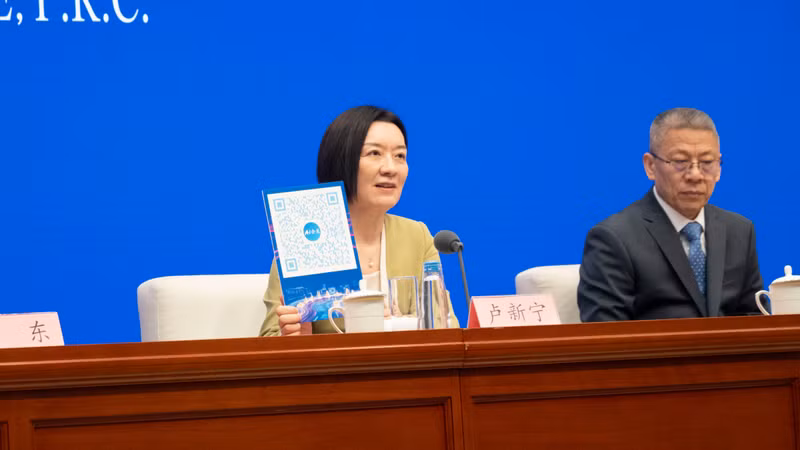 广西壮族自治区人民政府副主席卢新宁答记者问。