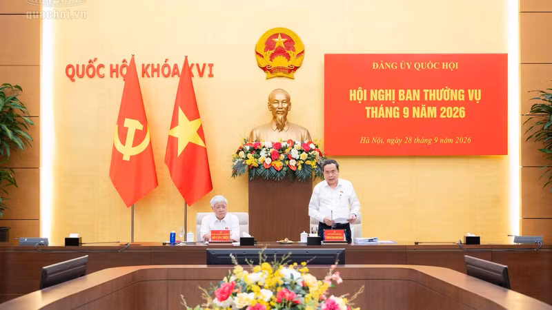 国会主席陈青敏主持国会党委常委会会议。（图片来：国会官网）