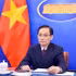 越共中央政治局委员、外交部长黎怀忠。（图片来源：越通社）