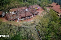 “安子—永严—昆山、劫泊”历史遗迹与风景群的花安寺。