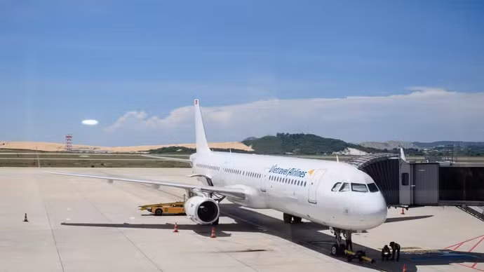 越南越游航空飞机。