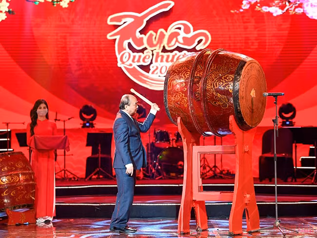 国家主席阮春福出席2022年“家乡之春”（组图） ảnh 5