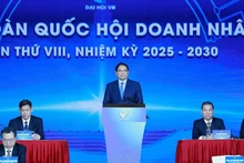 越南政府总理范明正出席并发表讲话。（图片来源：越通社）