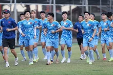 越南U23队球员。（图片来源：越通社）