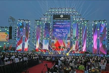 庆和省2025年海洋文化旅游节开幕。（图片来源：越通社）