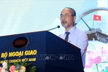 越南外交部海外越南人国家委员会主任阮忠坚。（图片来源：越通社）