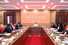 会议场景。（图片来源：越通社）