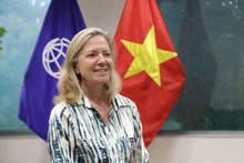 世界银行驻越南、柬埔寨和老挝首席代表玛丽亚姆·谢尔曼。（图片来源：越通社）