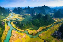 高平山水地质公园的一角。