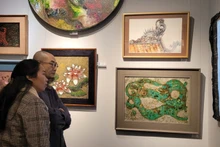“爱情与友情”专题展在河内举行。（图片来源：越通社）