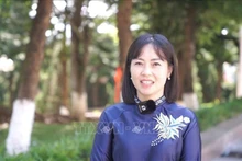 莱州省委宣教和民运部副部长陶氏清闲。（图片来源：越通社）