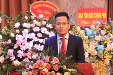 越南文化体育与旅游部《文化艺术杂志》社总编辑黄河。（图片来源：越通社）